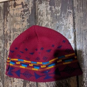 Vintage Ski Snowboarding Hat Beanie